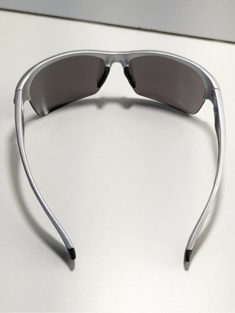 FOSTER GRANT DS1217 Black & Silver Wrap Sunglasses QP805 BLK FWM Sporty Stylish